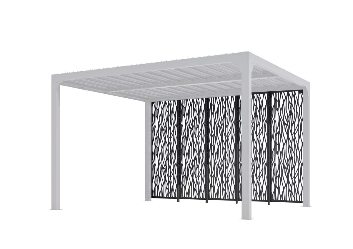 Panneaux Moucharabieh En Acier Pour Pergola Bioclimatique Per 3630 Bi Ou Per 3660 Bi - PERBIM36