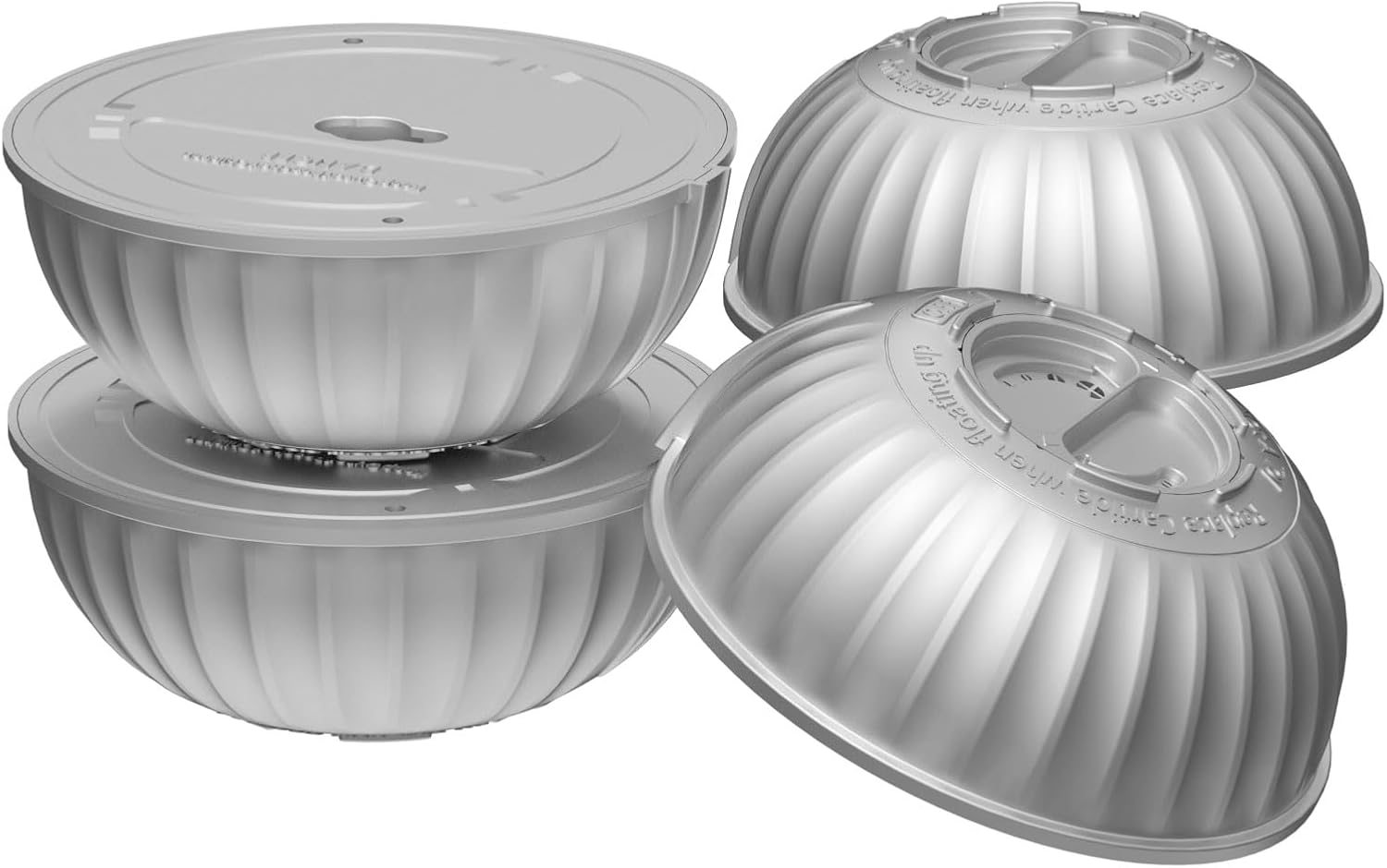 Hot Tubs Replacement Cartridges Compatible with Frog @Ease Floating System SmartChlor Mineral Cartridges, Ideal for Hot Tubs Up to 600 Gallons, Pack of 4