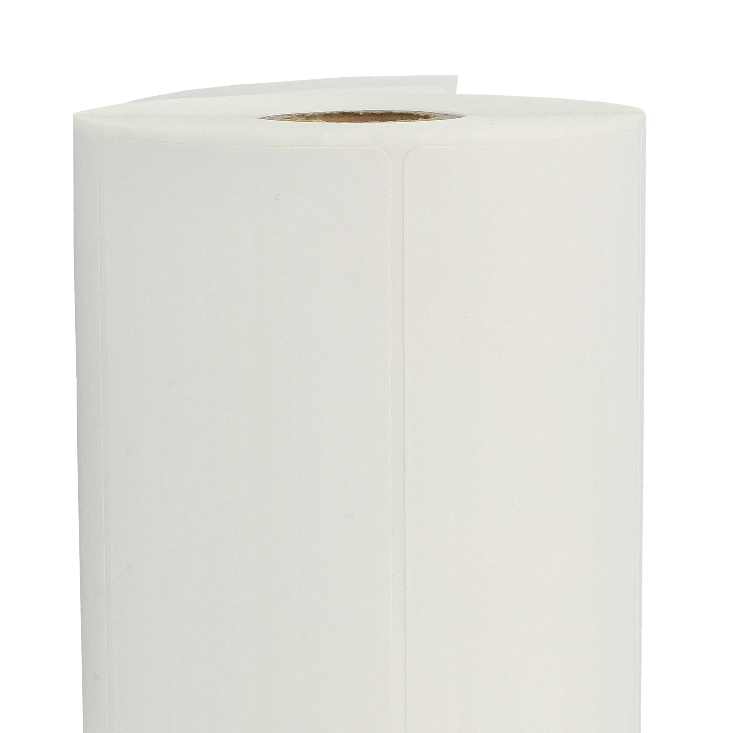 vhbw Rollo de etiquetas 102 mm x 50 mm compatible con Brother TD-4420DN, TD-4520DN, TD-4410D, TD-4550DNWB