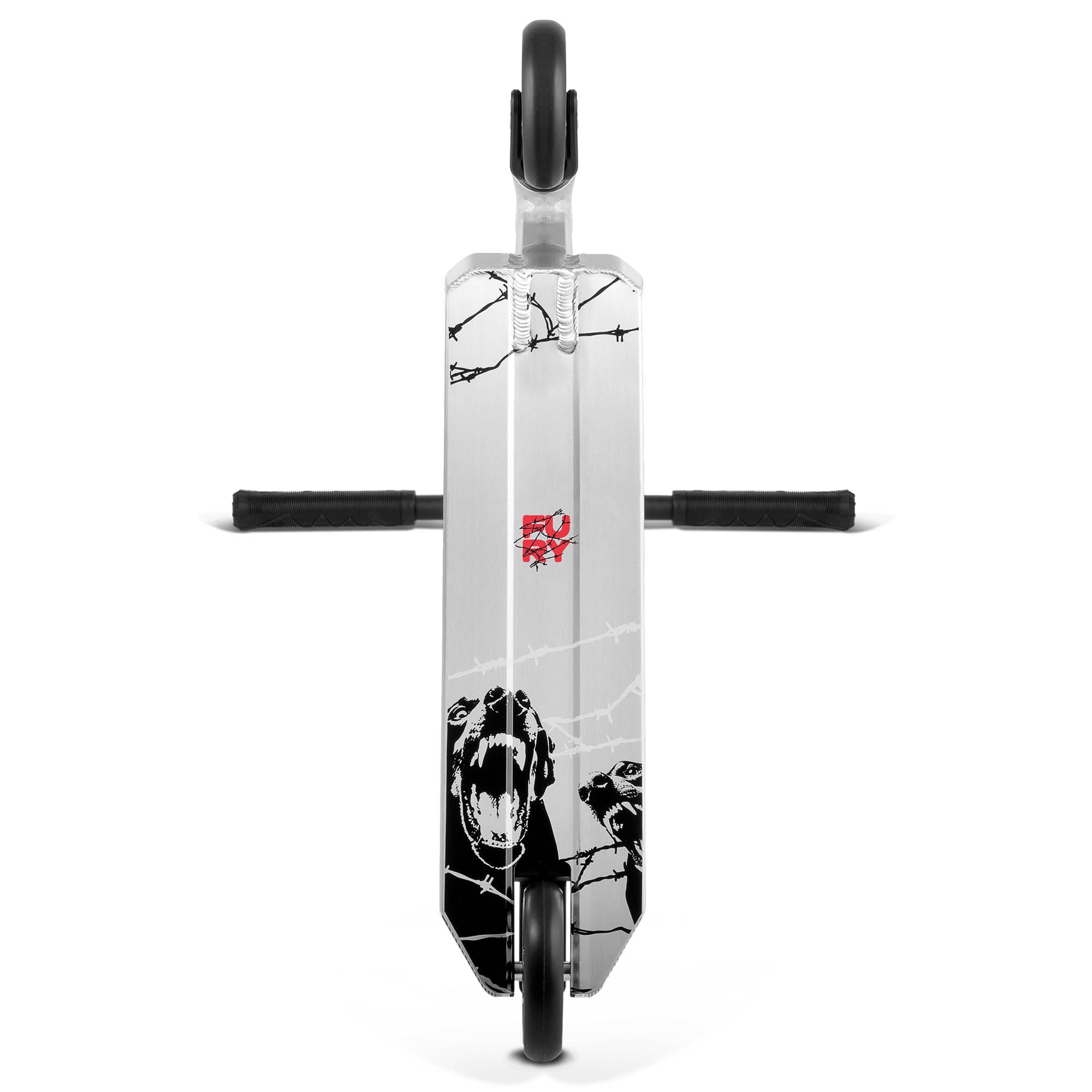 Movino Fury Patinete Freestyle para Niños, Raw, 3,1 kg, Ruedas 110 mm
