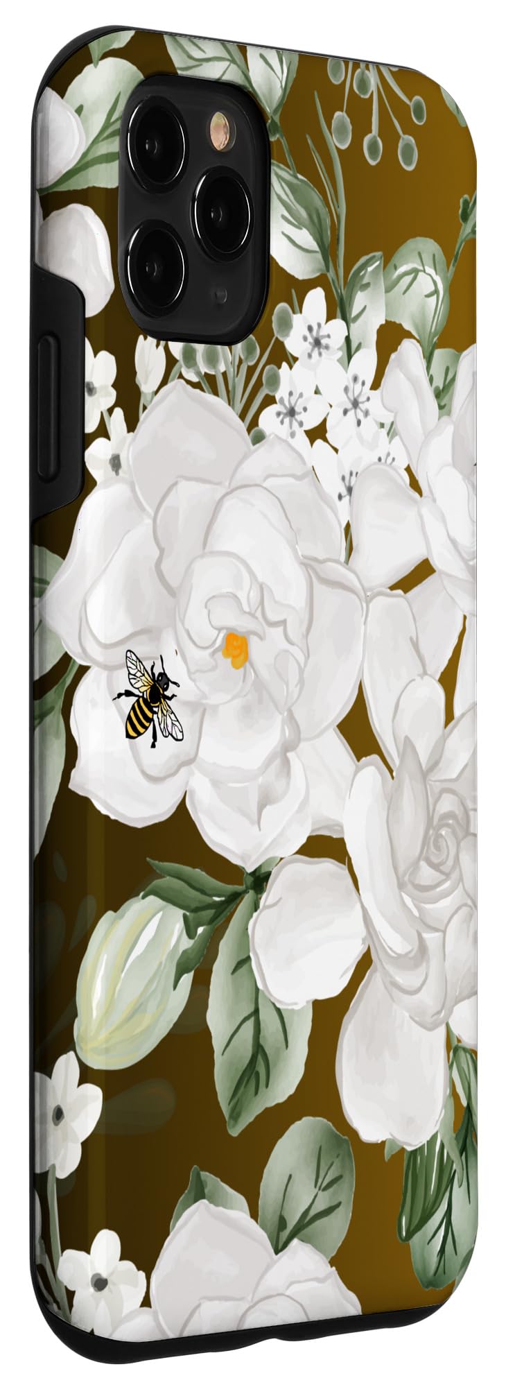 iPhone 11 Pro Max White Gardenia's Nectar Flowing Over Case - Image 3
