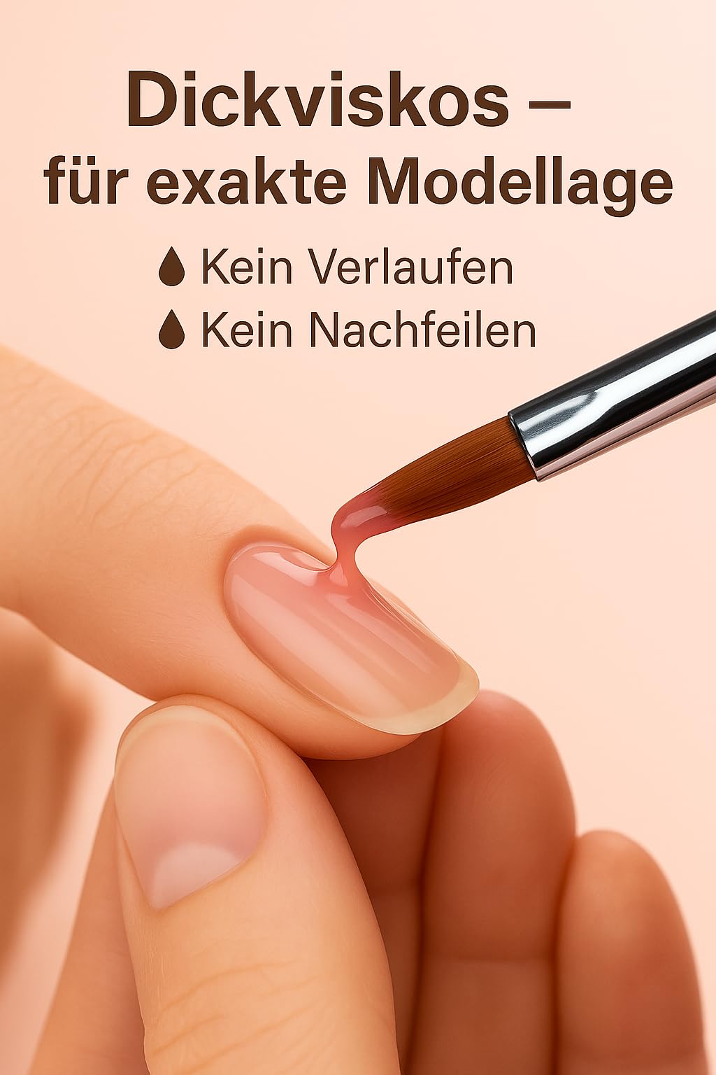 World of Nails-Design BasicLine żel budujący UV pokrowiec średni mleczny, wygląd wyżu demograficznego, 30 ml