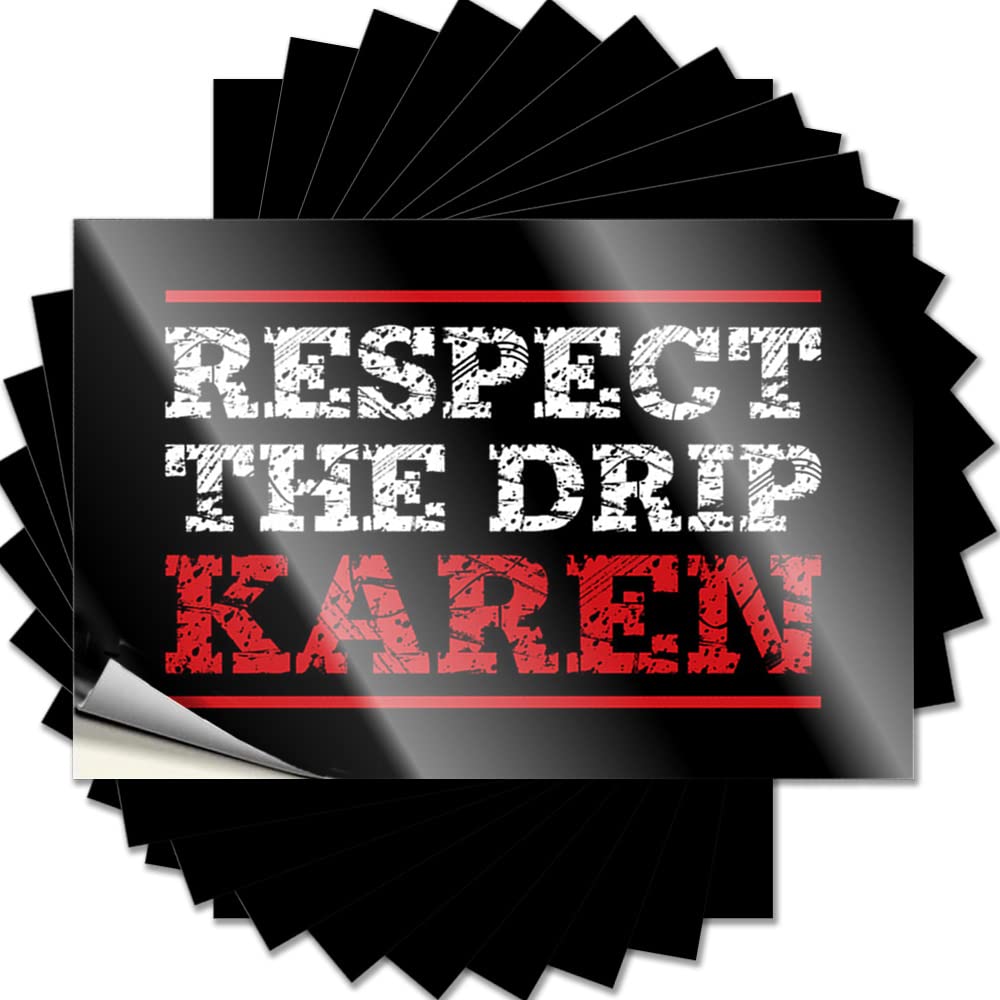 Beer Accessories Sticker Water | Respect The Drip Karen New Fall Sticker Pack(6X9CM)