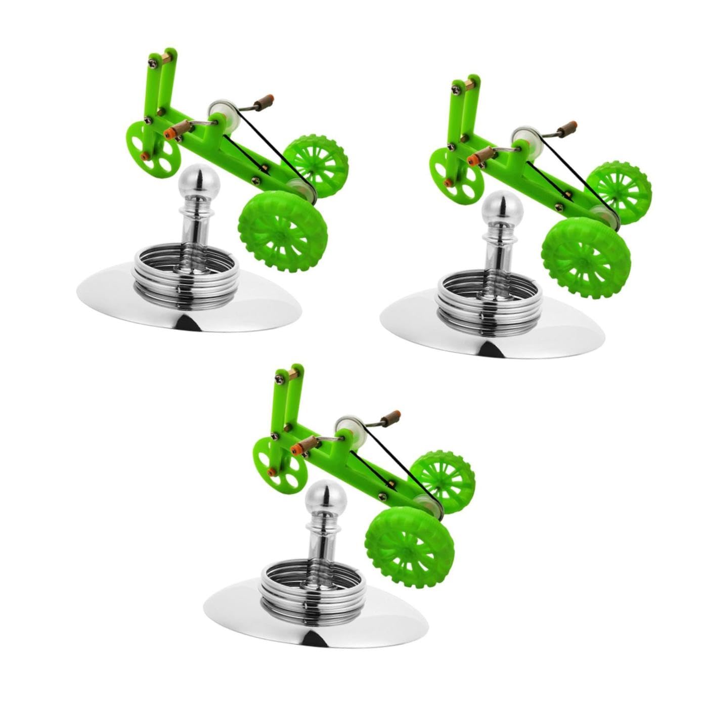 Yardwe 3sätze Papageien-Spielzeug Mit Fahrrad-Design Interaktive Trainingsringe Für Vögel Fördert Intelligenz Und Geeignet Für Nymphensittiche Und Wellensittiche