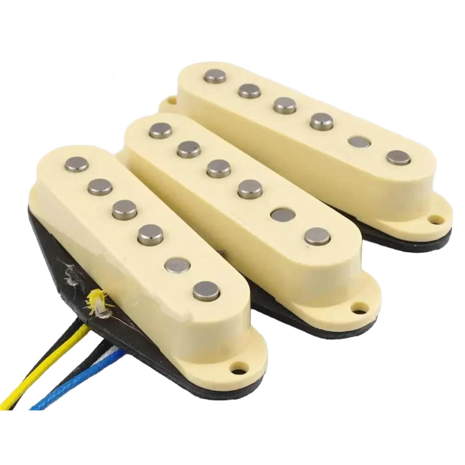 Przetwornik Do Gitary Elektrycznej Przetwornik Do Gitary Elektrycznej | 1 zestaw przetworników gitarowych Alnico5 SSS z pojedynczą cewką(Yellow)