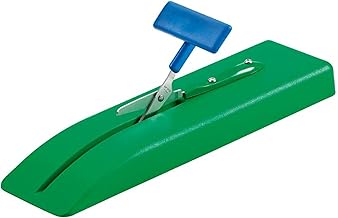 Fun & Function Mounted Table Top Scissors - Adaptive for Kids, Special Needs with Plastic Base - Safety for Classroom - Adapted - Special Needs Essentials