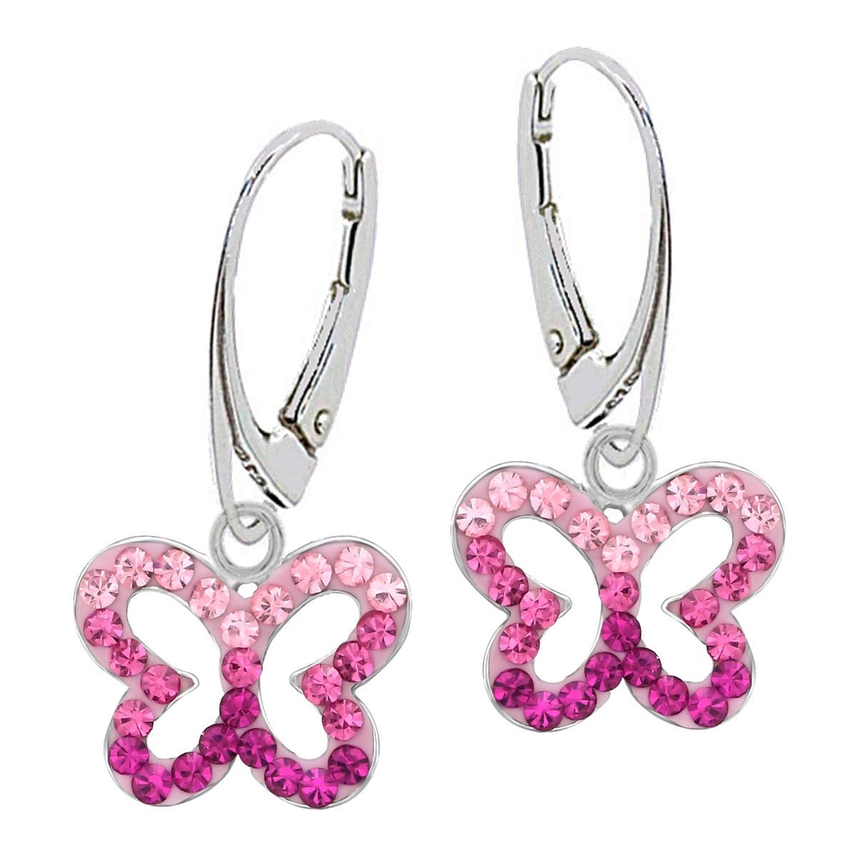 Orecchini pendenti a forma di ape placcati in argento sterling – Bumble Bee Jewelry - Italia