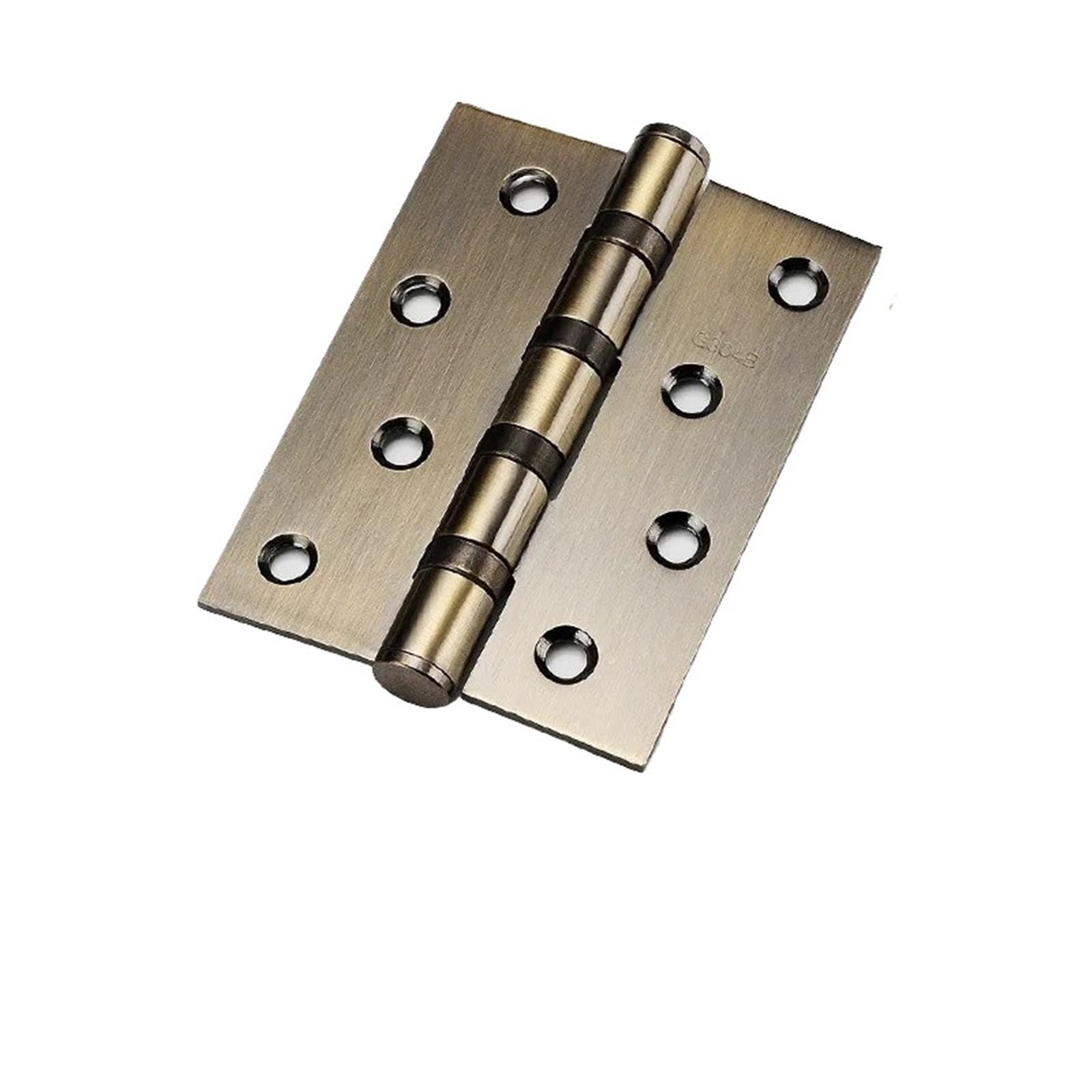Kdhcvkz Brushed 1Pcs Stainless Steel Hinge Folding Door 4 Inch 5 Inch Door Hinge(Brushed)
