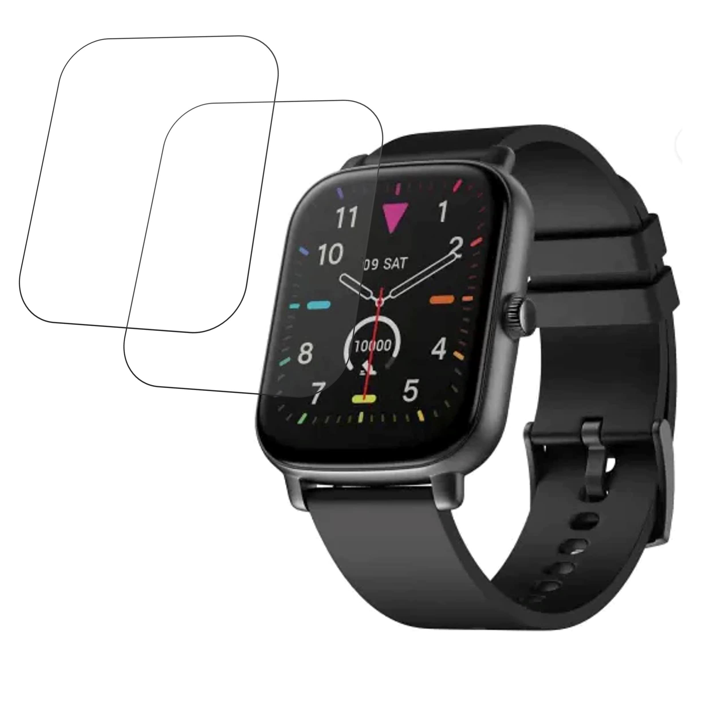 DVTECH® (Pack of 02 Flexible Clear Smartwatch Screen protector for Noise ColorFit Vivid Call (Not a Tempered glass) (B0C33X6Y45) Amazon Price History, Amazon Price Tracker