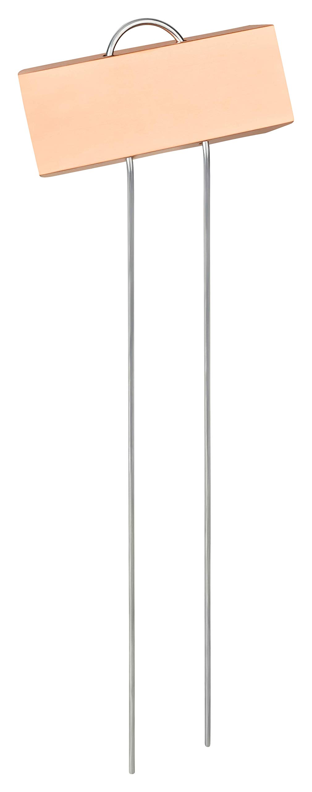 GardenMate Lot d'étiquettes pour Plantes en métal résistant aux intempéries 100-Pack 11.5'' Large Copper