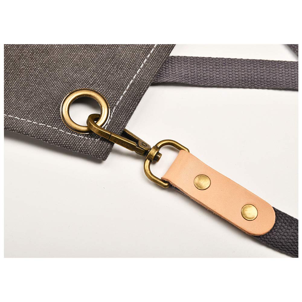 Grembiule Da Lavoro Per Uomo Donna Grembiuli Con Pettorina Con Tasche Porta Attrezzi Grembiule Da Barbecue Cinghie Incrociate Grembiuli Da Cucina Impermeabili Grembiuli Per Utensili