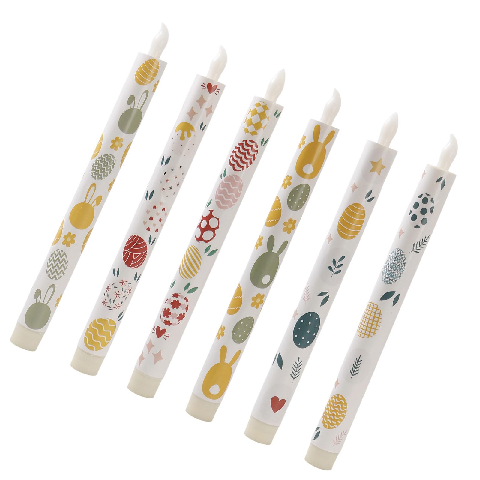 Carotoe Rab 6Pcs Electronic With Remote Timer Operating Perfectly For Wedding Valentine Celebration Smokeless