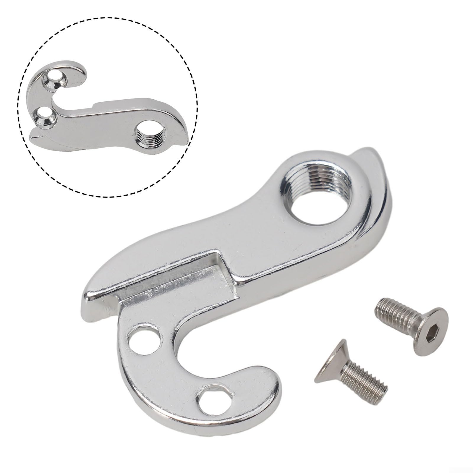 Derailleur Hanger, Rear Derailleur Hanger Fit For Giant for TCR OCR FCR Bicycle Derailleur Tailhook, Derailleur Tail Hook Aluminum Alloy