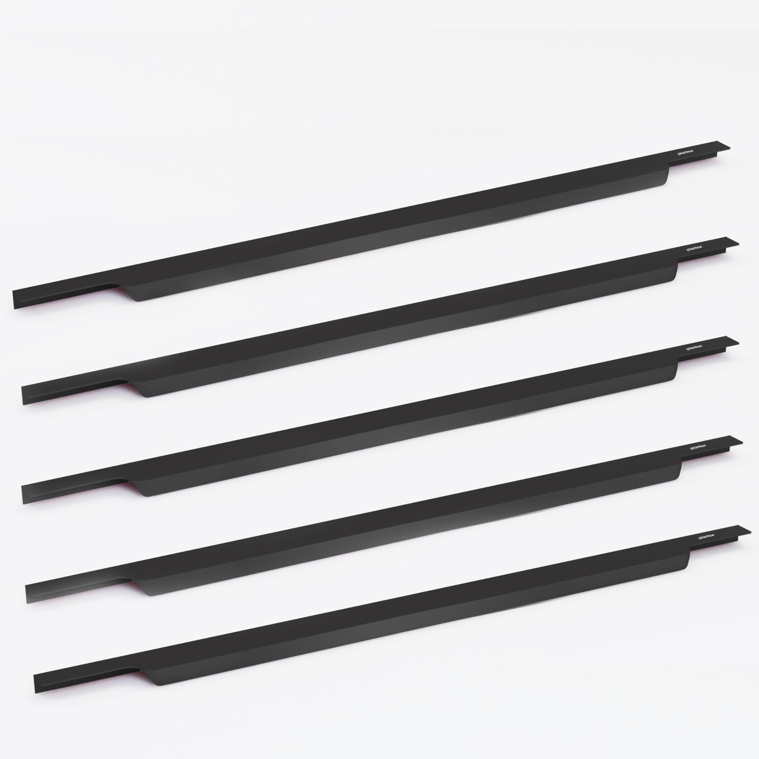 Plantex Profile Handle for Kitchen Cabinet/8 Inch Aluminium Drawer Profile Handle/Wardrobe Pull Handle for Home/Office/Hotel - Pack of 5 (Black) — Amazon image 21