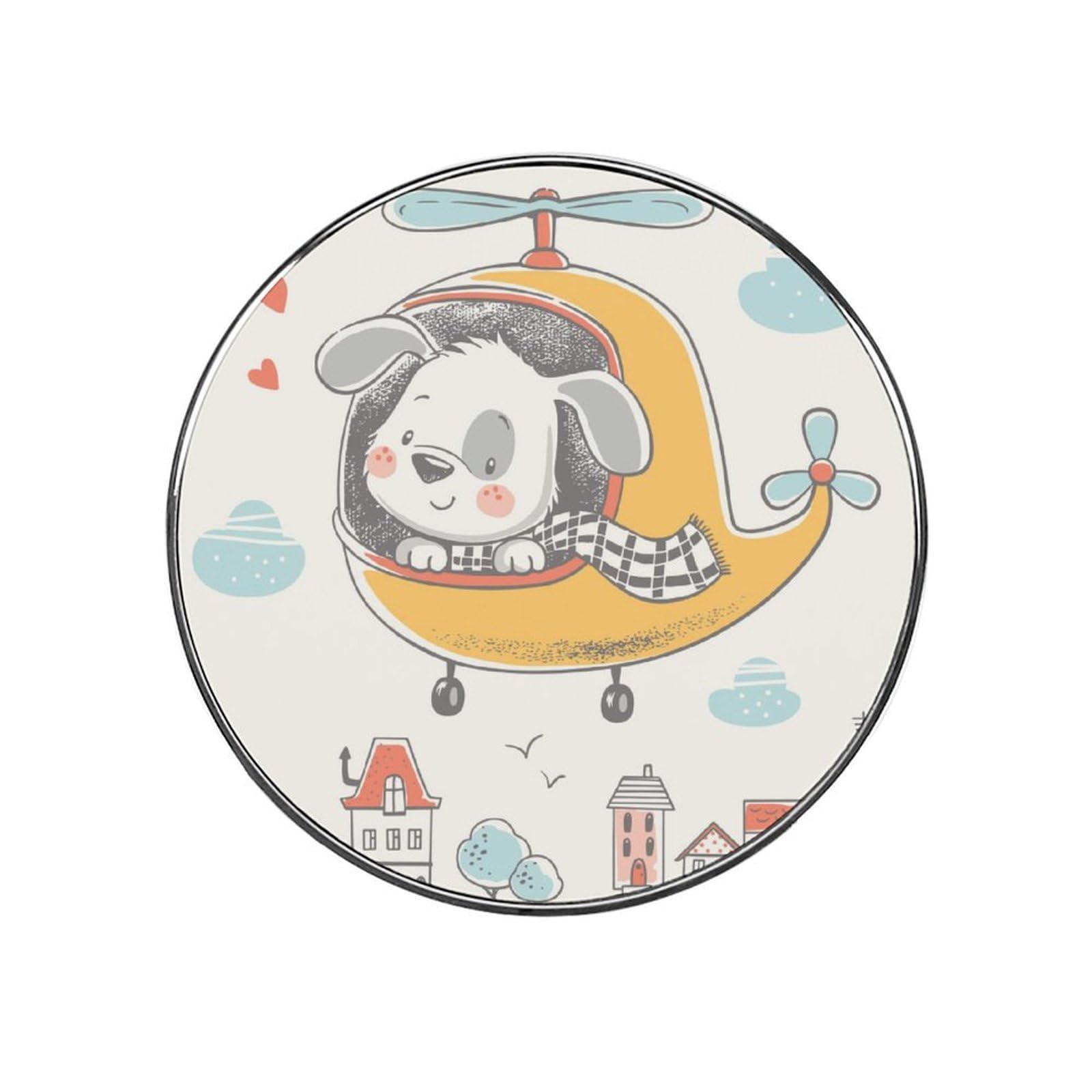 Airplane Dog Magnets For Fridge Kitchen Decoration For Refrigerators Whiteboards