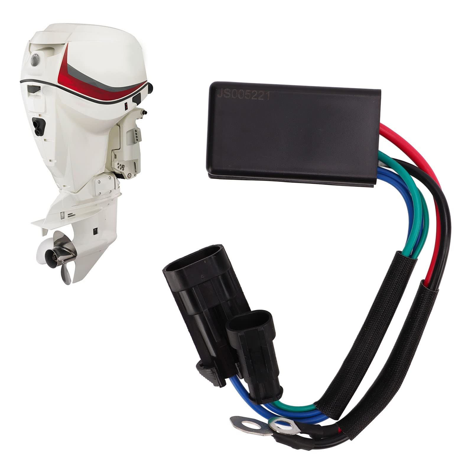Relais de Garniture D'inclinaison, Commutateur de Relais de Garniture D'inclinaison de Moteur Hors-bord 12 V 586767 de Remplacement pour Evinrude 135 E135HSLABK AB