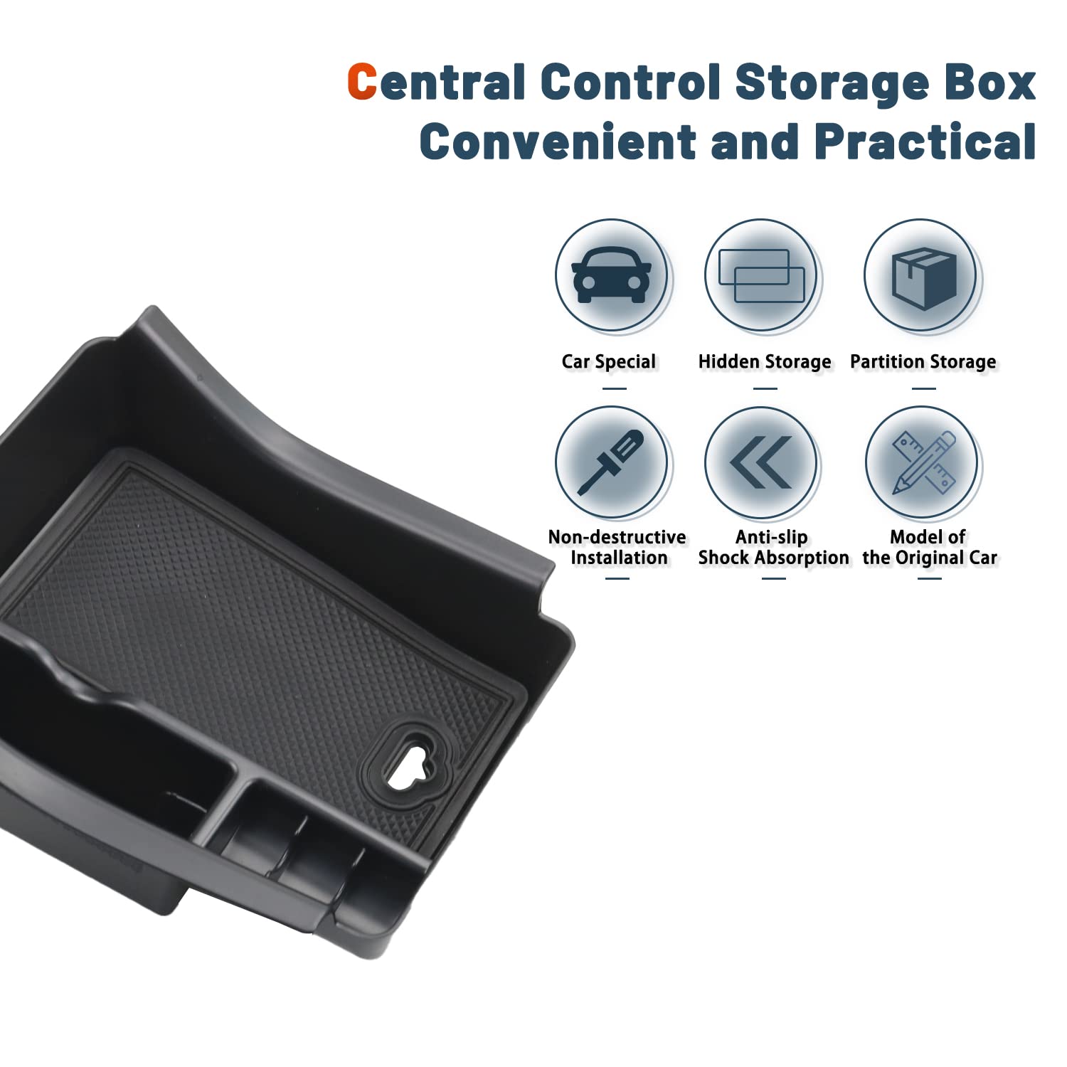 Mittelkonsole Organizer Für Honda HR-V 2022 - Aufbewahrungsbox Armlehne