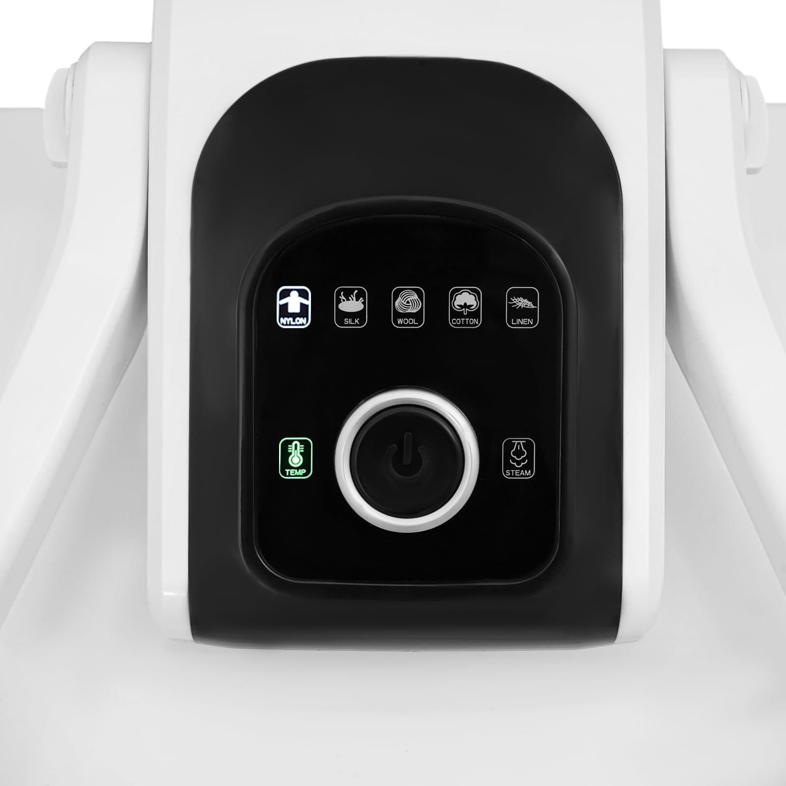 Prensa de vapor de 2200 W prensa para planchar inteligente, 5 funciones, con depósito de agua extraíble, para planchar nailon, seda, lana, algodón, lino