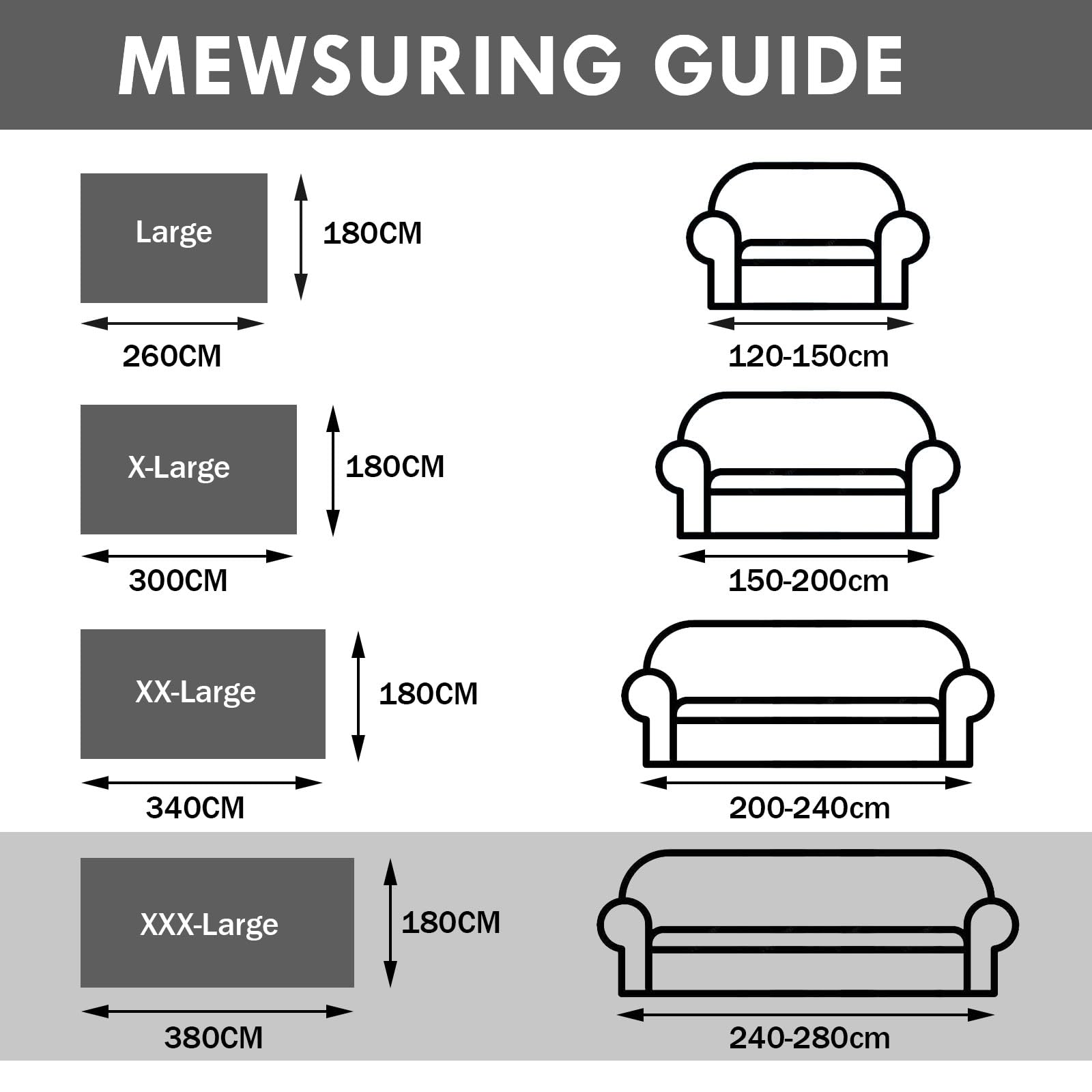 SHANNA Solid Sofa Cover for 2 3 4 Seater - Image 2