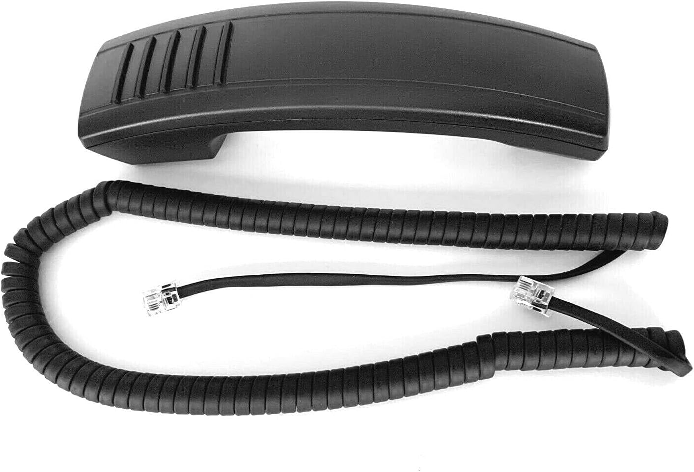 The VoIP Lounge Replacement Handset with Curly Cord for Mitel 6900 Series IP Phone 6930 6920 6910 6905