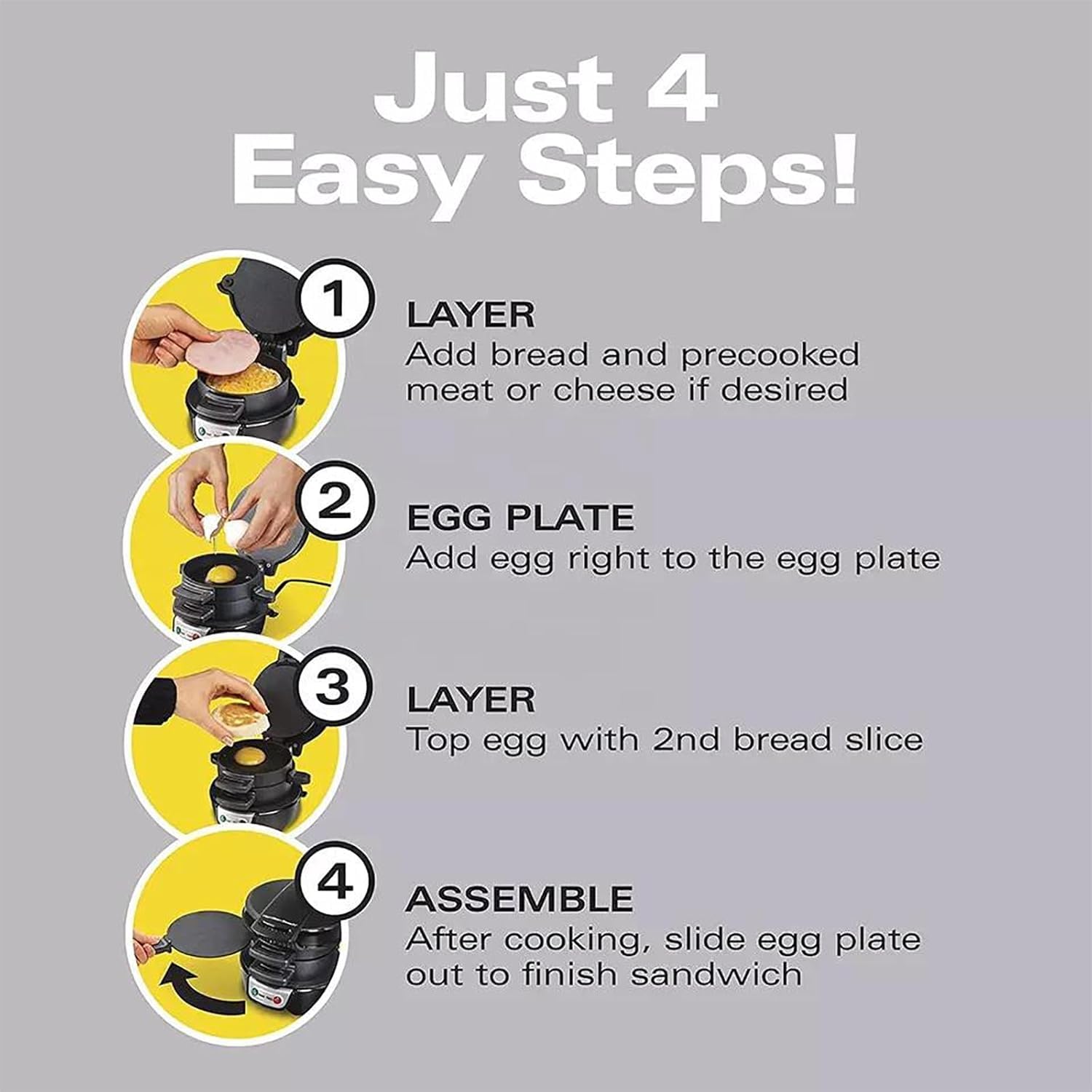 Presse à hamburger commerciale,machine à sandwich double petit-déjeuner avec revêtement antiadhésif amovible et lavable,complète en 5 minutes,pour faire un panini sandwich à hamburger