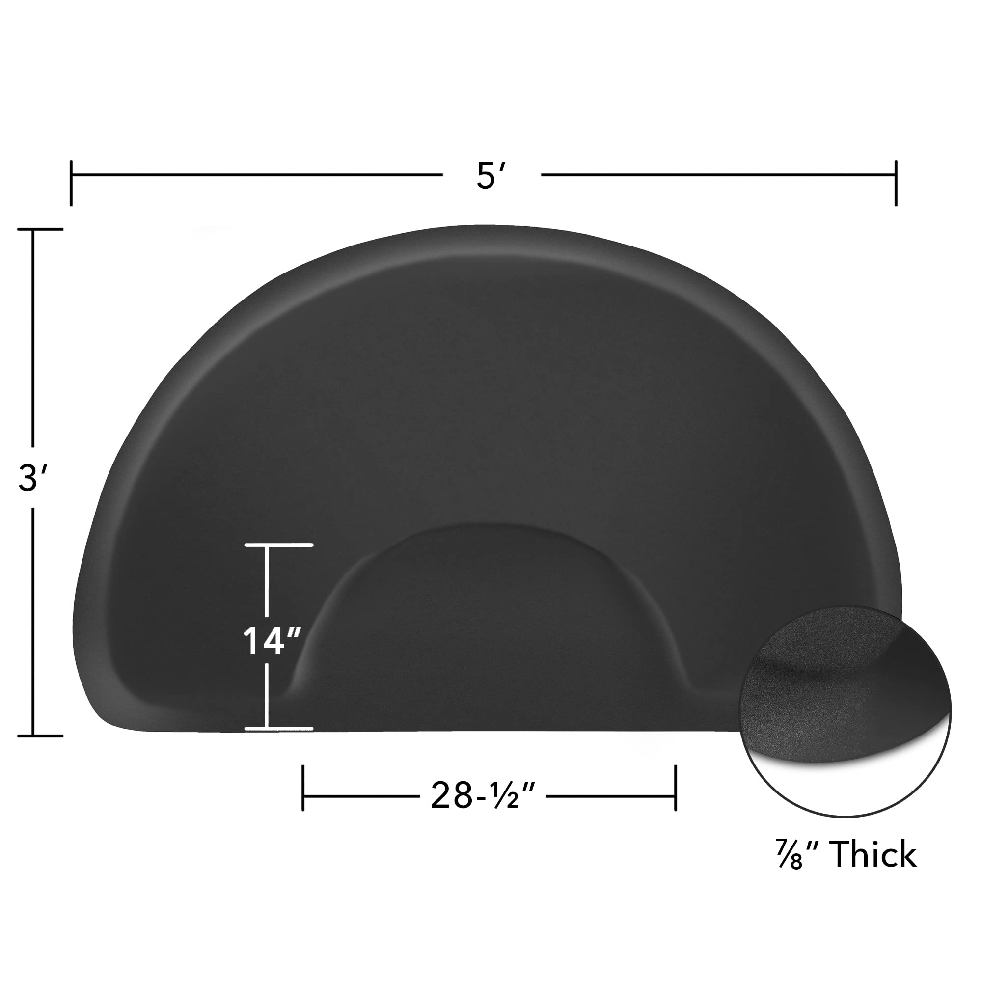 Saloniture Anti-Fatigue Floor Mat - Comfort for Stylists -6