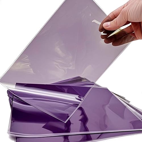 Miniatura 1 de AimtoHome Bolsas de celofán moradas, 9 x 6 pulgadas, paquete de 50 con lazos, pequeñas bolsas de recuerdos de fiesta para galletas y dulces de maíz