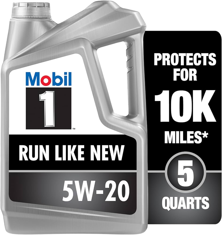 Amazon.com: Mobil 1 Advanced Full Synthetic Motor Oil 5W-20, 5