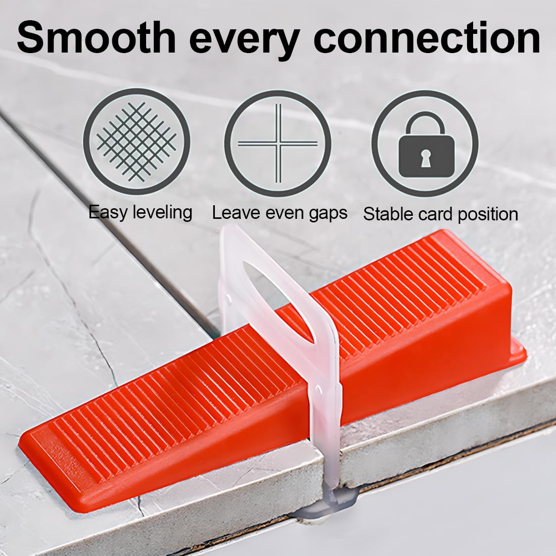 Clip Livellamento Piastrelle 400 Pezzi - Distanziatori 1 Mm Per Posatura Piastrelle Precisa E Uniforme - Foto 9