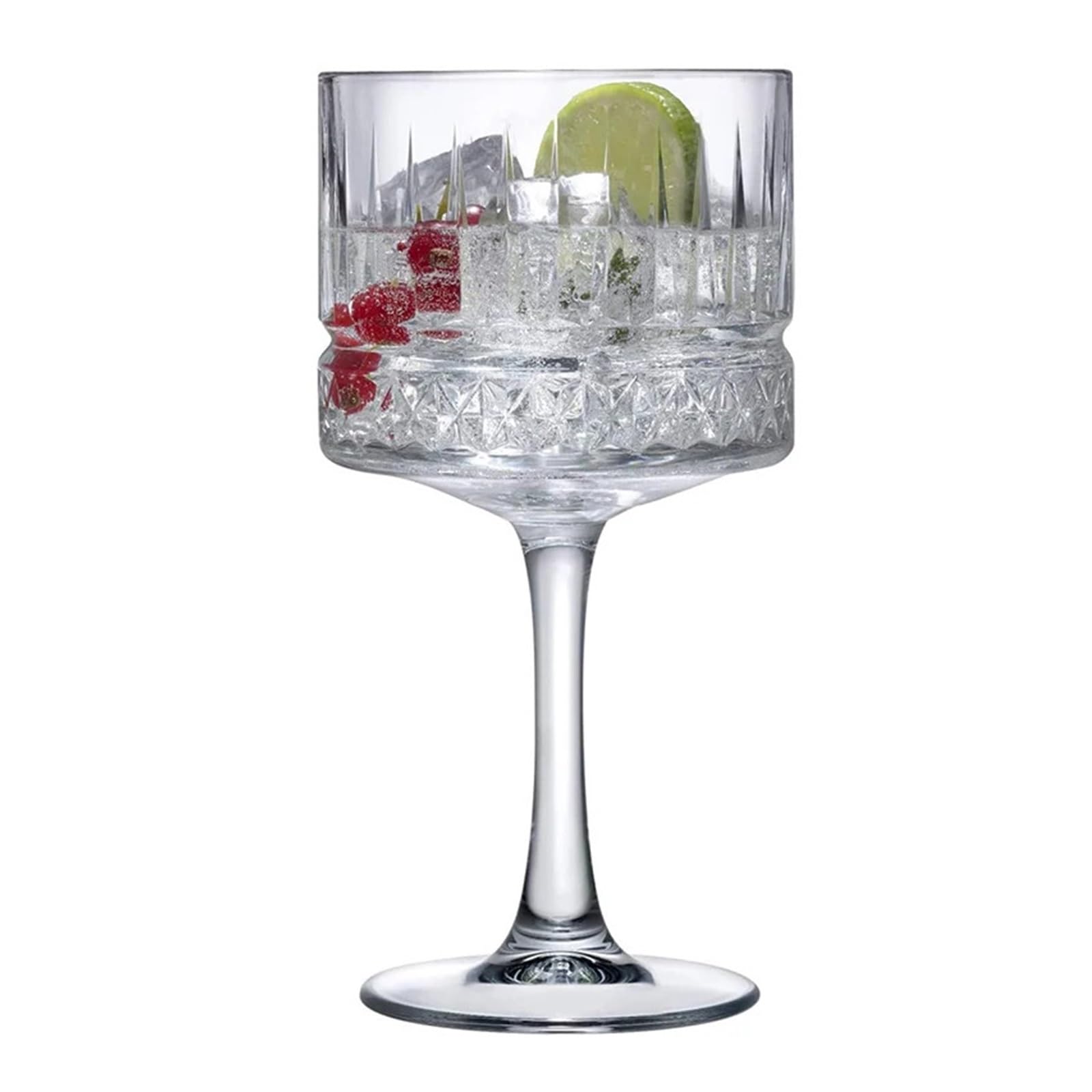 Genérico vasos de cristal 240ml Goblet Cocktail Glasses, Champagne Cups(235ml Clear1PCS)