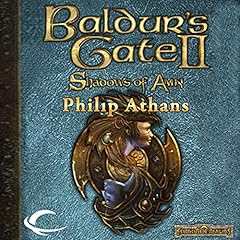 Baldur's Gate II: Shadows of Amn Audiolibro Por Philip Athans arte de portada