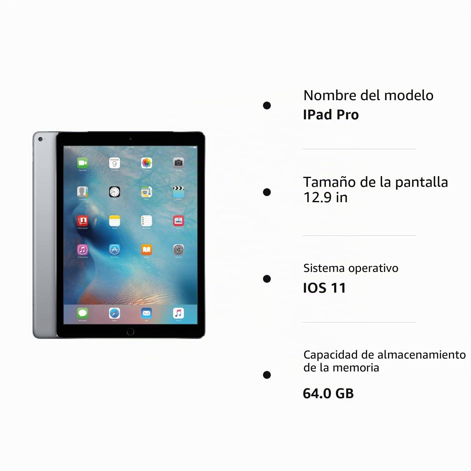 Amazon.com: Apple iPad Pro (2ª generación, 12.9 pulgadas, 2017