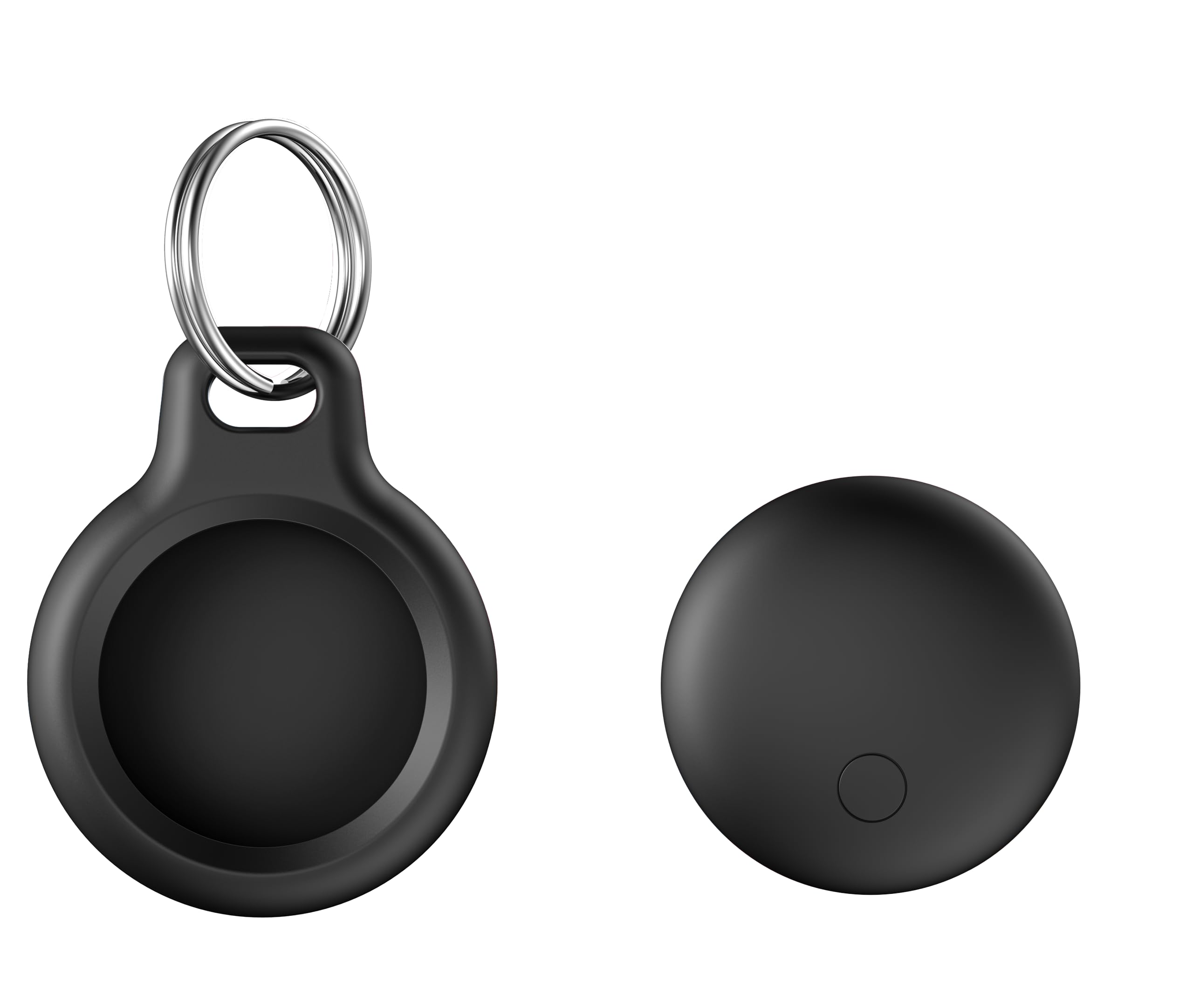 Air Tracker Tag-1 Pezzi, Smart Tag Compatibile con Apple Find My (Solo IOS), Bluetooth Localizzatore per Portafogli, Chiavi, Zaini, Bagagli, 100dB Bip, Batteria Sostituibile, IP68 impermeabile