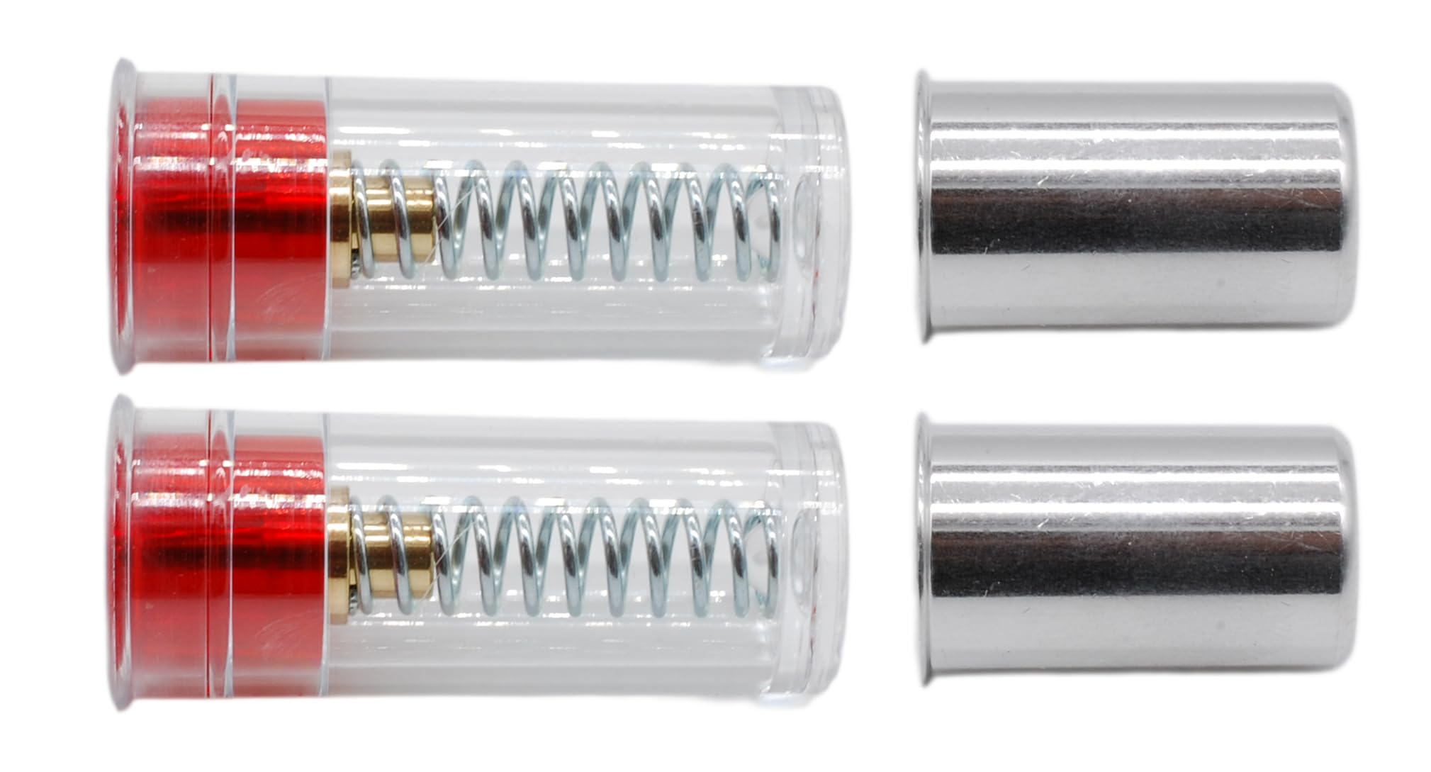 Pufferpatronen Kaliber 12 Aluminium/Kunstoff (4 Stück) Pufferpatrone kal 12/70 Schrot Flinte 12/76