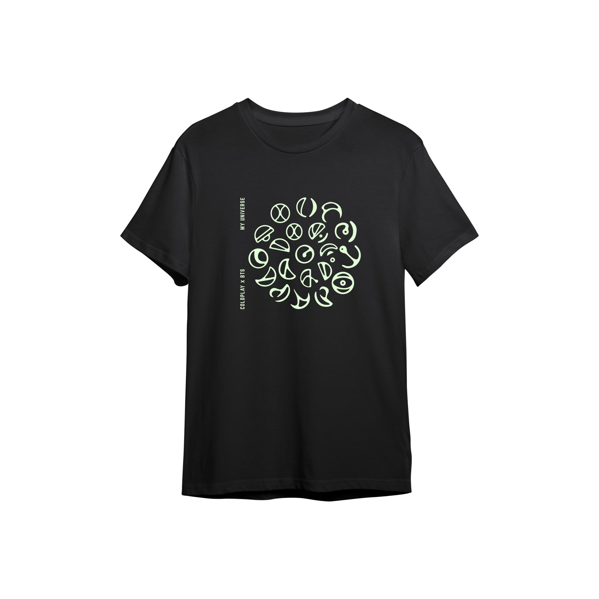 Buy The Korhean Store BTSxColdplay My Universe Night Glow Black