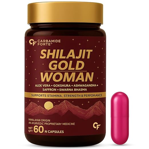 Carbamide Forte Shilajit Gold Capsules For Women