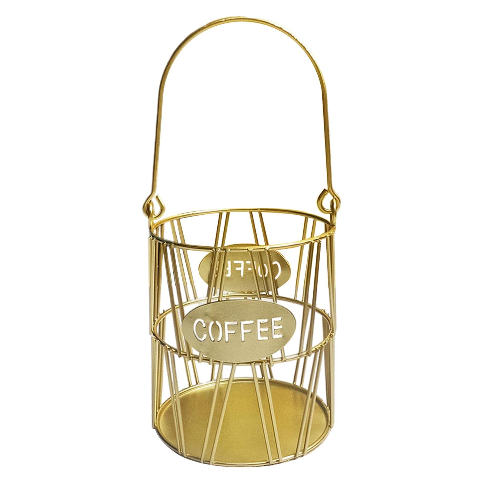 Merishopp Coffee Storage K Cup Holder Counter Display Stand 30 Baskets Black S-image-34