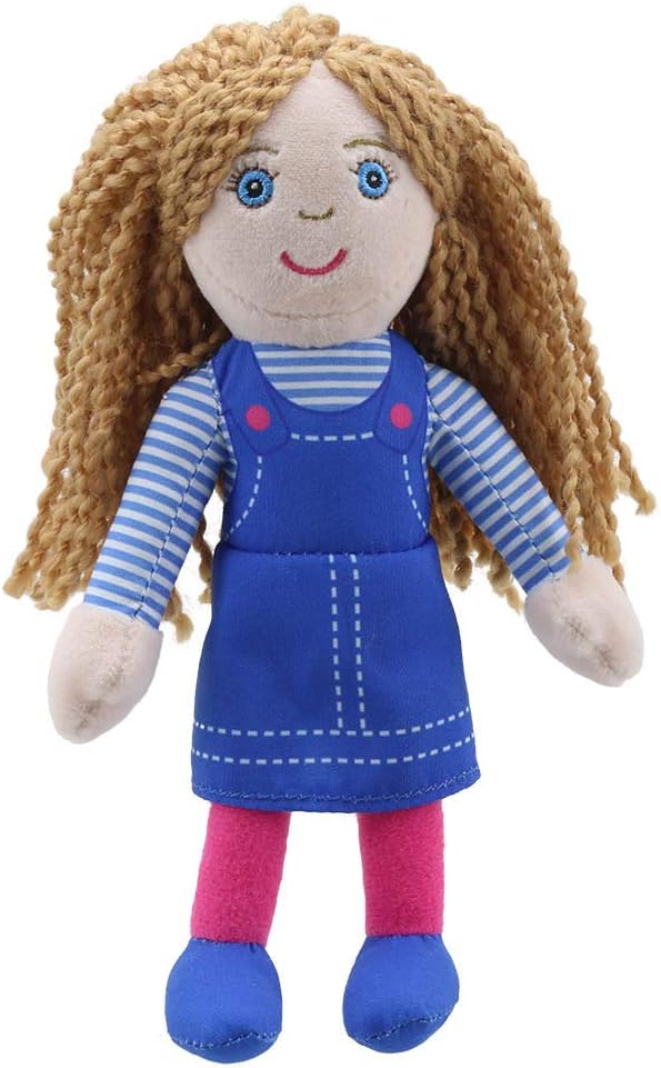 The Puppet Company Finger Puppets Girl (Light Skin Tone) Amazon