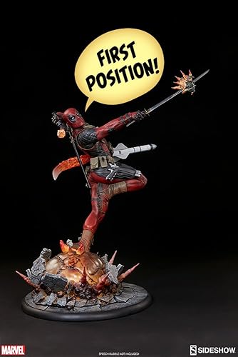 Miniatura 6 de Sideshow Collectibles SS300511 Marvel Deadpool Heat-Seeker Figura de formato premium