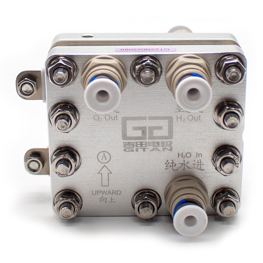 iDili 300mL Double Suction Electrolytic Cell Module, Hydrogen Generator PEM Proton Film Electric Rich Hydrogen Water Machine, GT-A300A-2150 (CN24-0846)