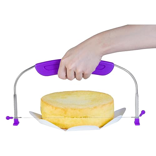 Adjustable Cake LevCake Cutter Slicer Leveler, 9 Different Height Premium