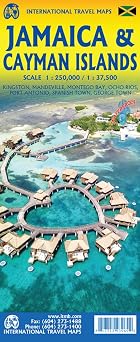 Jamaica & Cayman Islands Travel Reference 1250,000/137,500 Waterproof 2026 Edition