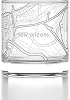 Vista 27 de Well Told Vaso de whisky grabado con mapa de Phoenix, Arizona Rocks, vaso de whisky antiguo (325ml, transparente), vaso de whisky grabado, regalos