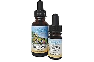 Ear Be Well Kids + Mullein Flower Ear Oil + Herbal Tincture Kit
