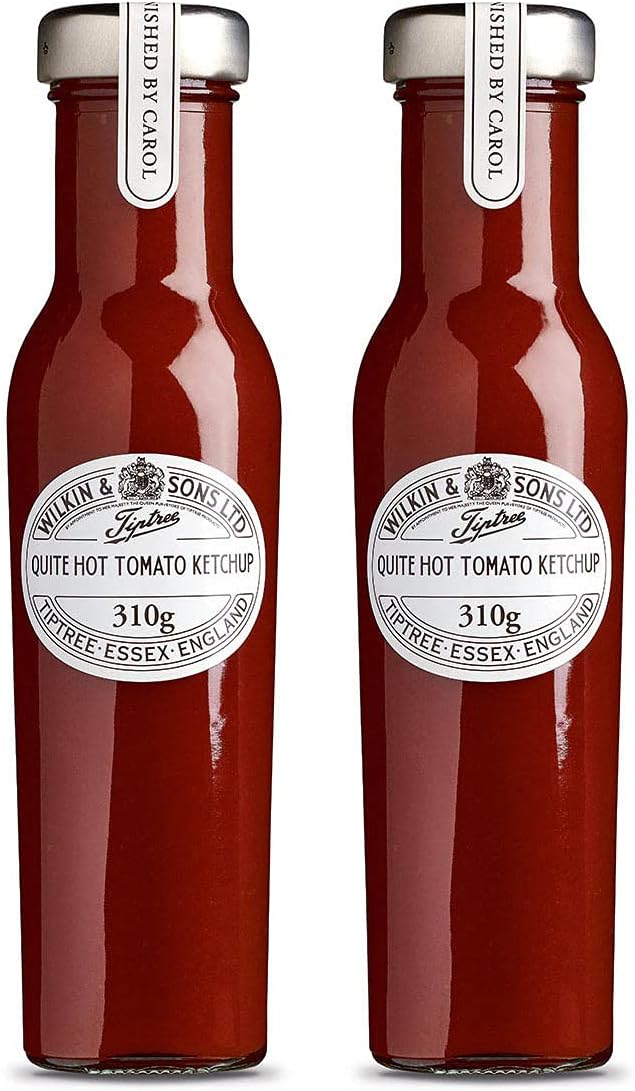 Tiptree Quite Hot Tomato Ketchup 310g | Pack of 2