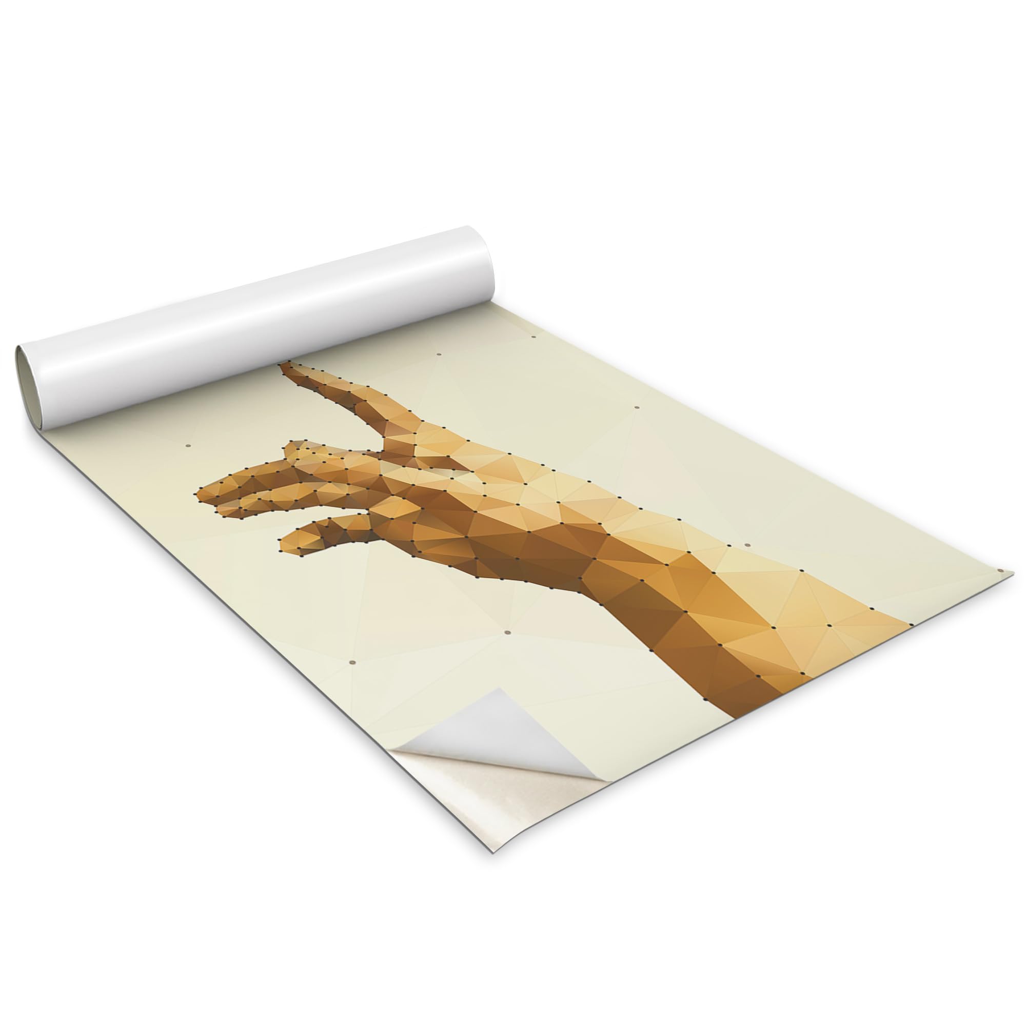 Papier peint rouleau pour meuble et salon au motif La création d'Adam