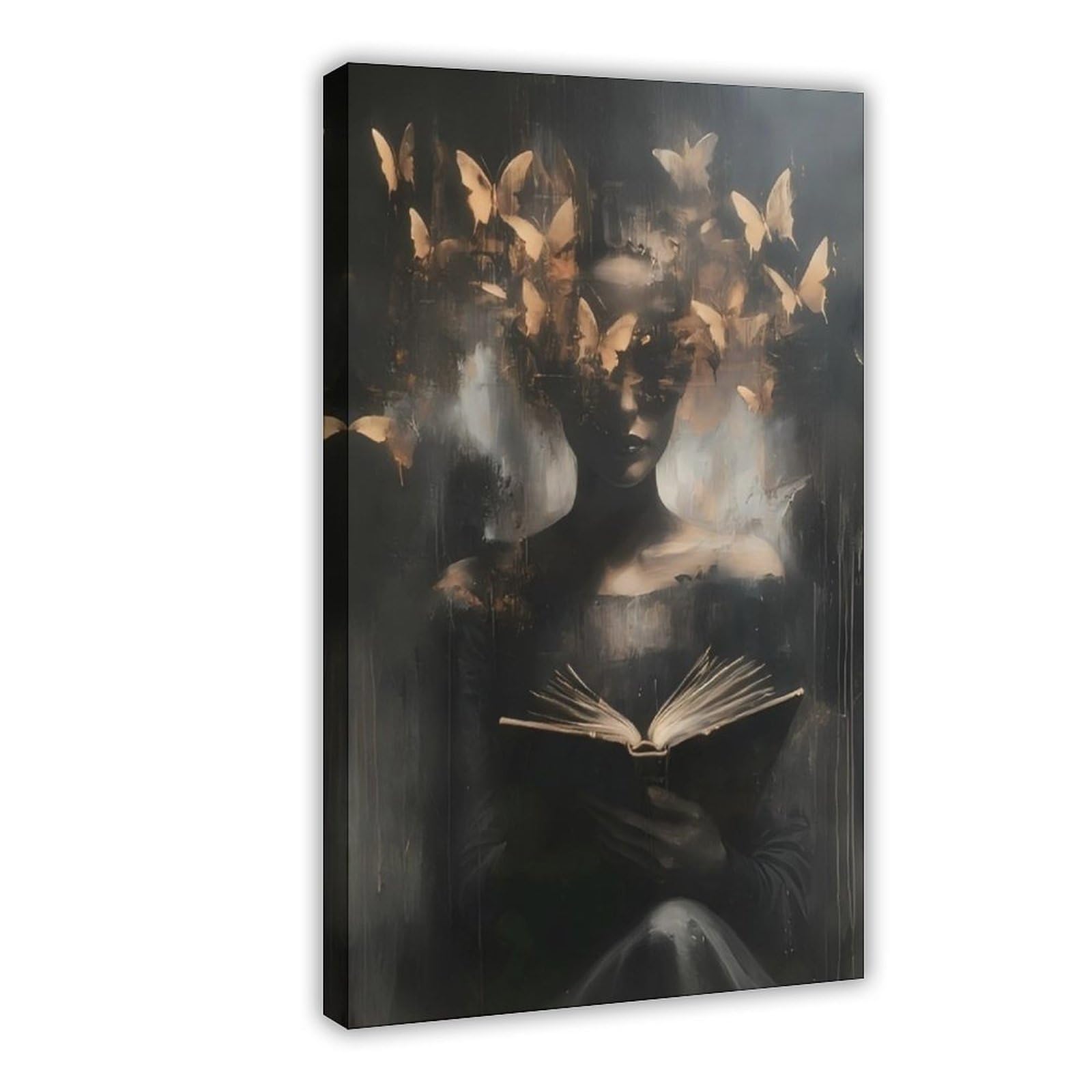 Bareronor Frame Metamorphosis Of Thought Canvas Poster Bedroom Decor Landscape Office Room Decor Gift 16" L X 24" W