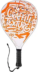 menolana Raquete de Padel para Iniciantes, Treinamento Leve, Power Sports, Núcleo em EPE, Ideal para Crianças e Jovens, para Uso Interno em Família.