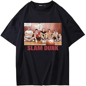 Amazon | [qiaowa] アニメ SLAM DUNK スラムダンク Tシャツ