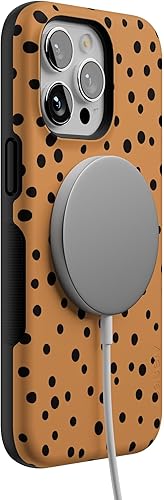 Vista 495 de Casely Funda para iPhone 15 Pro Jardín Secreto Flores mixtas Funda atrevida Compatible con MagSafe y botón de acción Jardín Secreto Floral